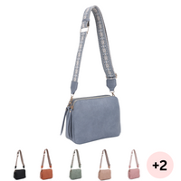 送料無料 いつまで SG SUGU Andrea Triple Compartment Shoulder Bag with バッグ