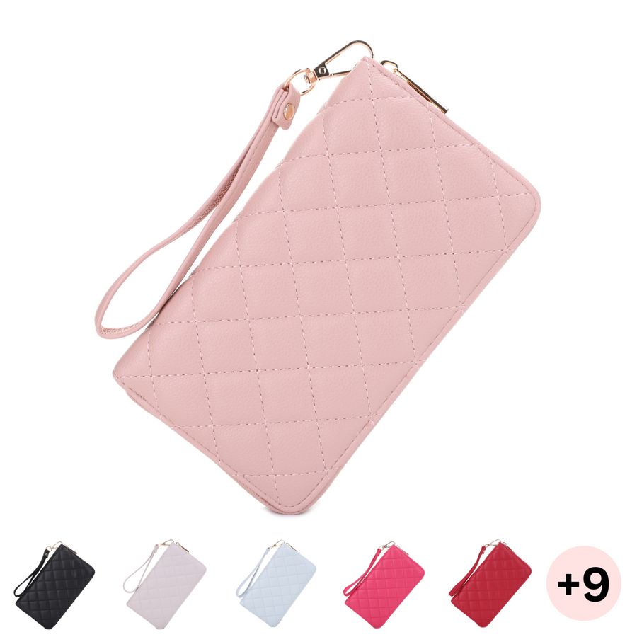 SG SUGU Elva Diamond Quilted Wallet