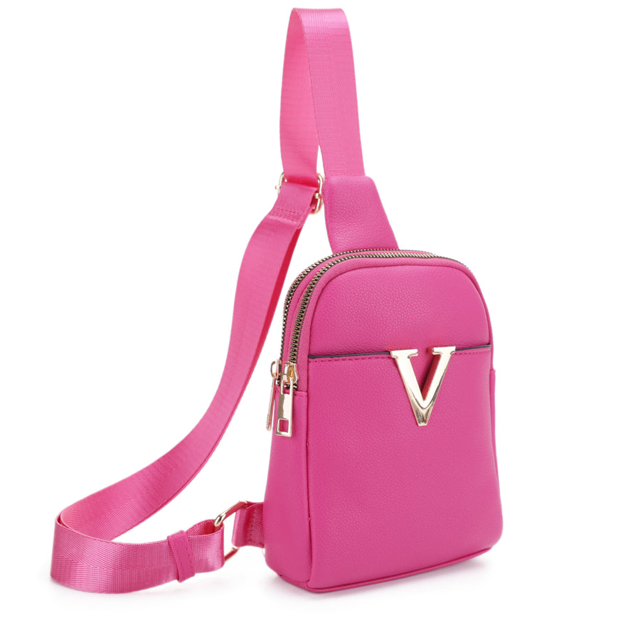 lv pink sling bag