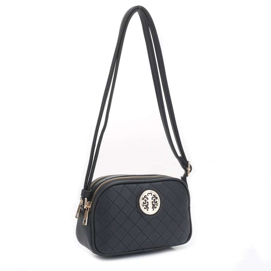 SG SUGU Brianna Small Double Compartment Crossbody Bag