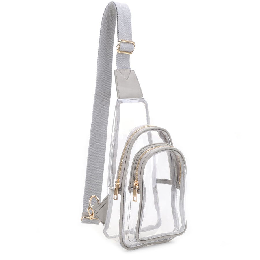 SG SUGU Jamie Crossbody Sling Bag with Wide Webbing Strap