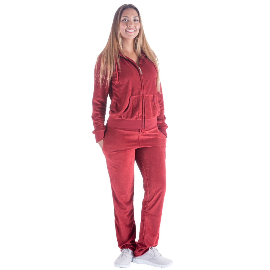 Posijego Womens 2 Piece Outfit Velvet Sweatsuit Button Down Long Sleeve  Shirt Flared Pants Tracksuit Lounge Set 