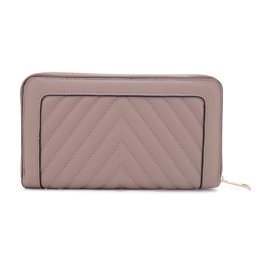 SG SUGU Olivia Small Chervon Quilted Wallet