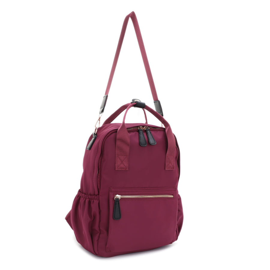 SG SUGU Hazel Lightweight Nylon Backpack with Top Handle