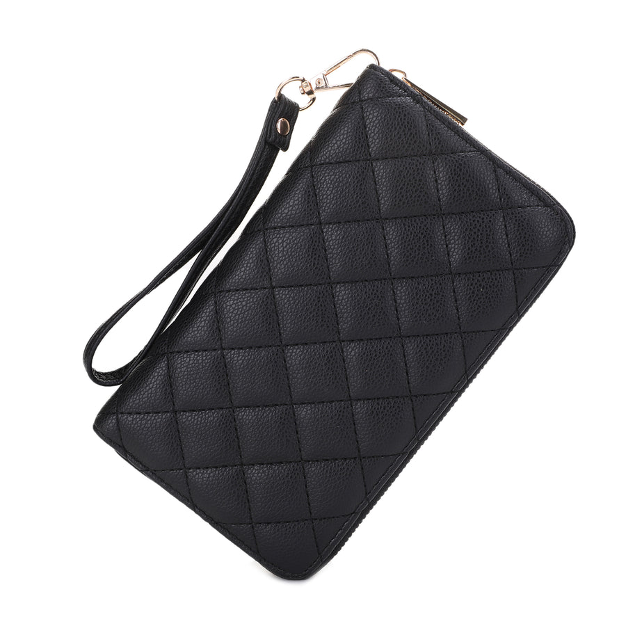 SG SUGU Elva Diamond Quilted Wallet