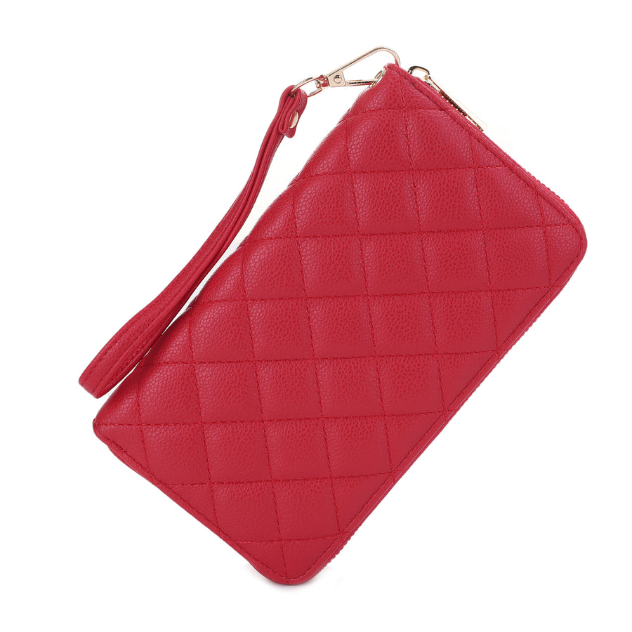 SG SUGU Elva Diamond Quilted Wallet