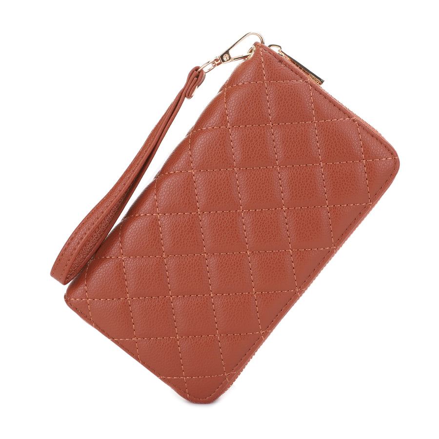 SG SUGU Elva Diamond Quilted Wallet