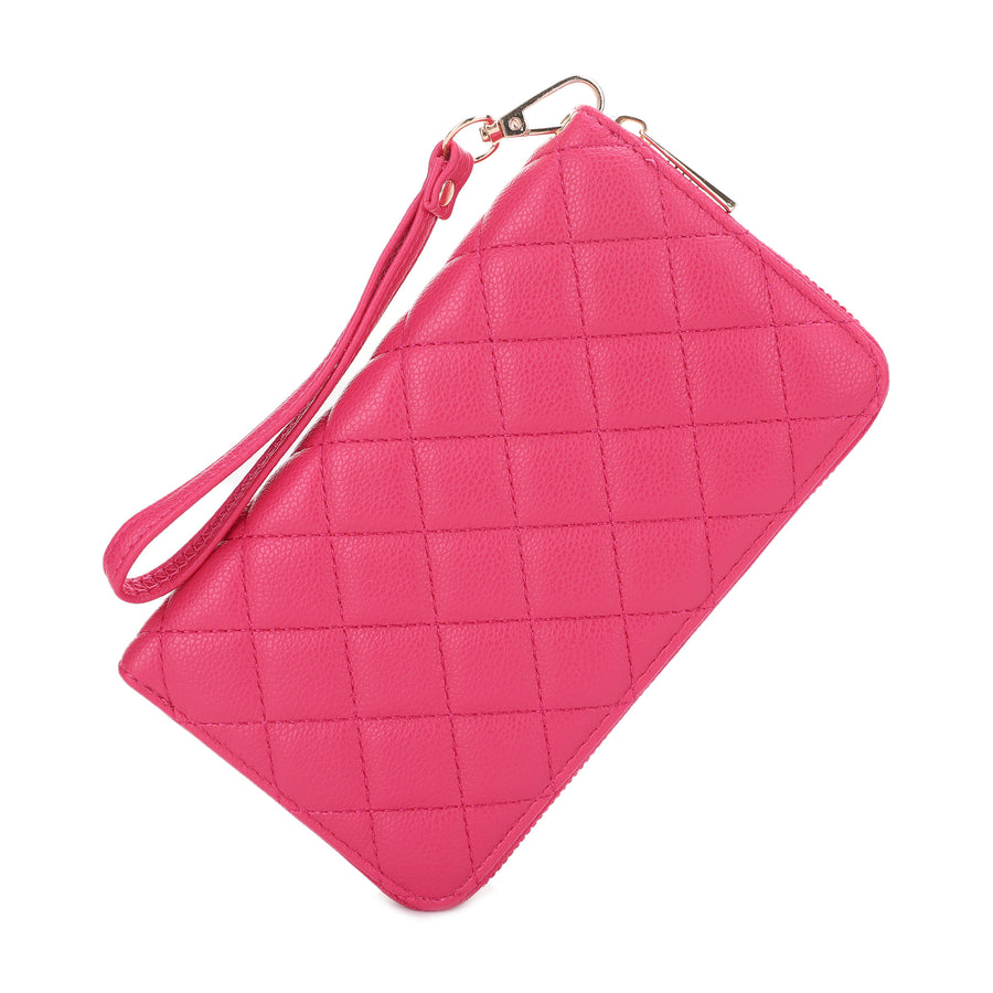 SG SUGU Elva Diamond Quilted Wallet