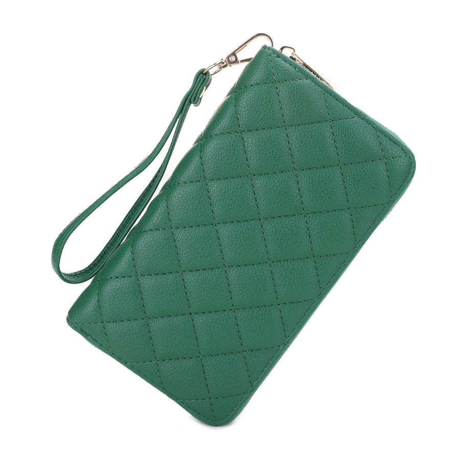 SG SUGU Elva Diamond Quilted Wallet