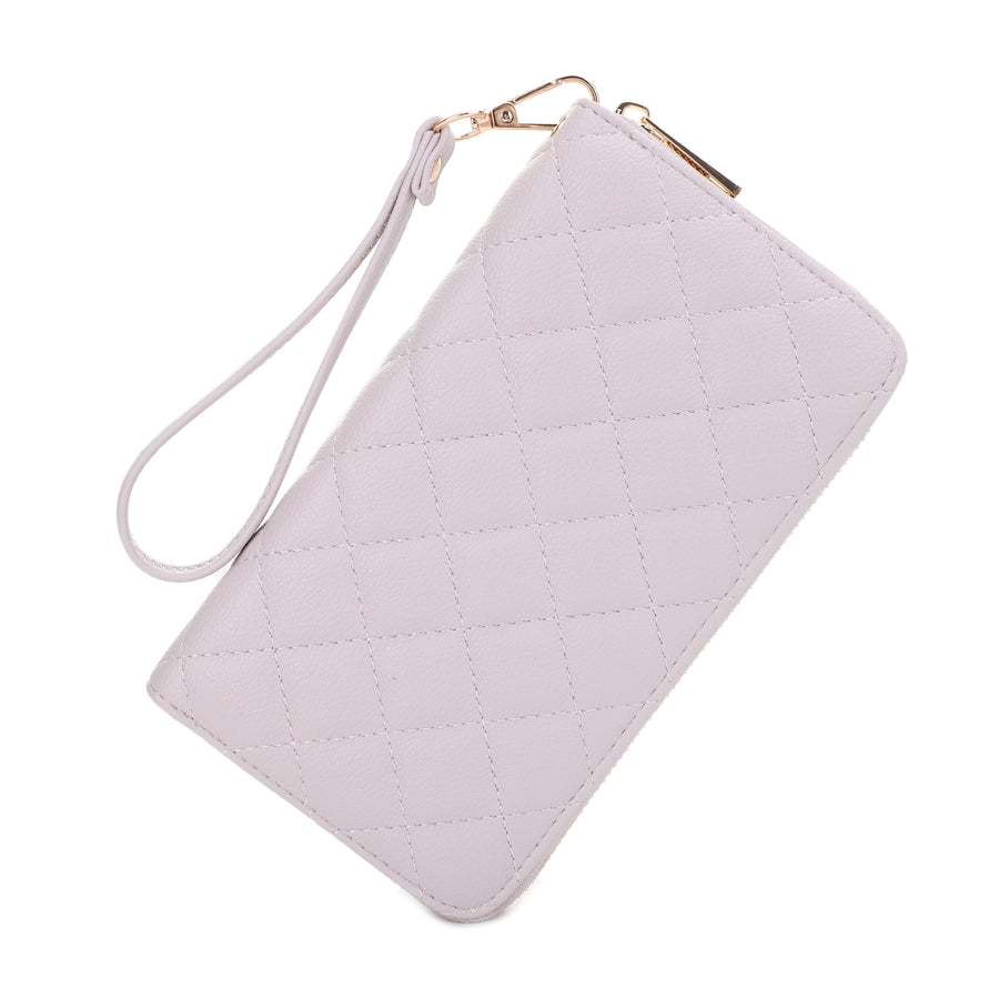 SG SUGU Elva Diamond Quilted Wallet