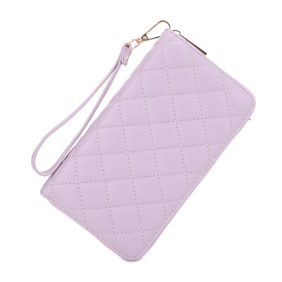 SG SUGU Elva Diamond Quilted Wallet