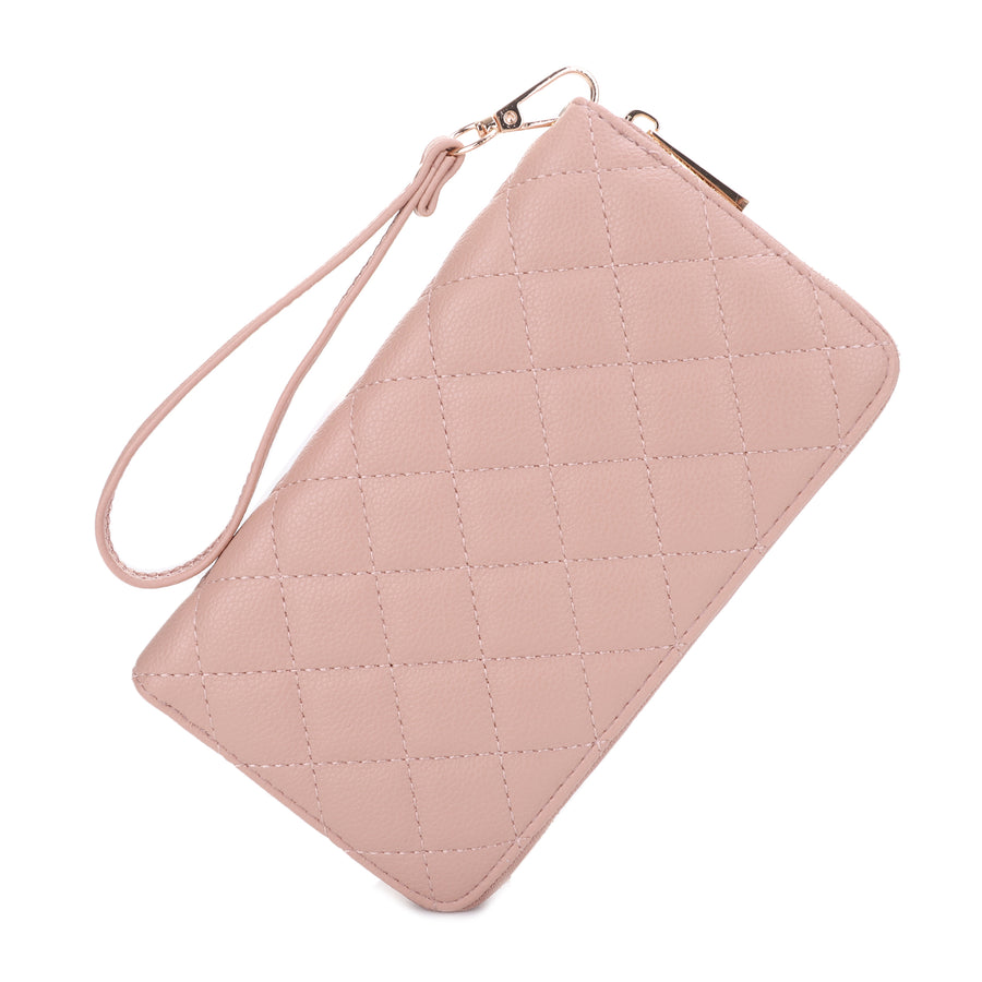 SG SUGU Elva Diamond Quilted Wallet