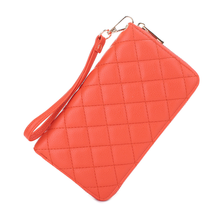 SG SUGU Elva Diamond Quilted Wallet