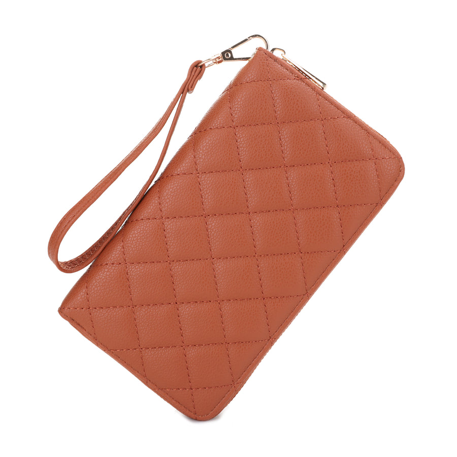 SG SUGU Elva Diamond Quilted Wallet