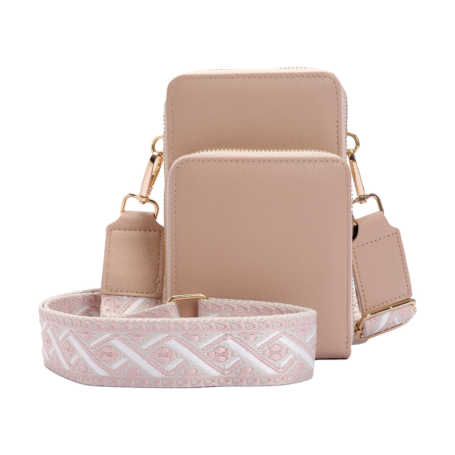 SG SUGU Aria Triple Compartment Wallet On String with Webbing Strap