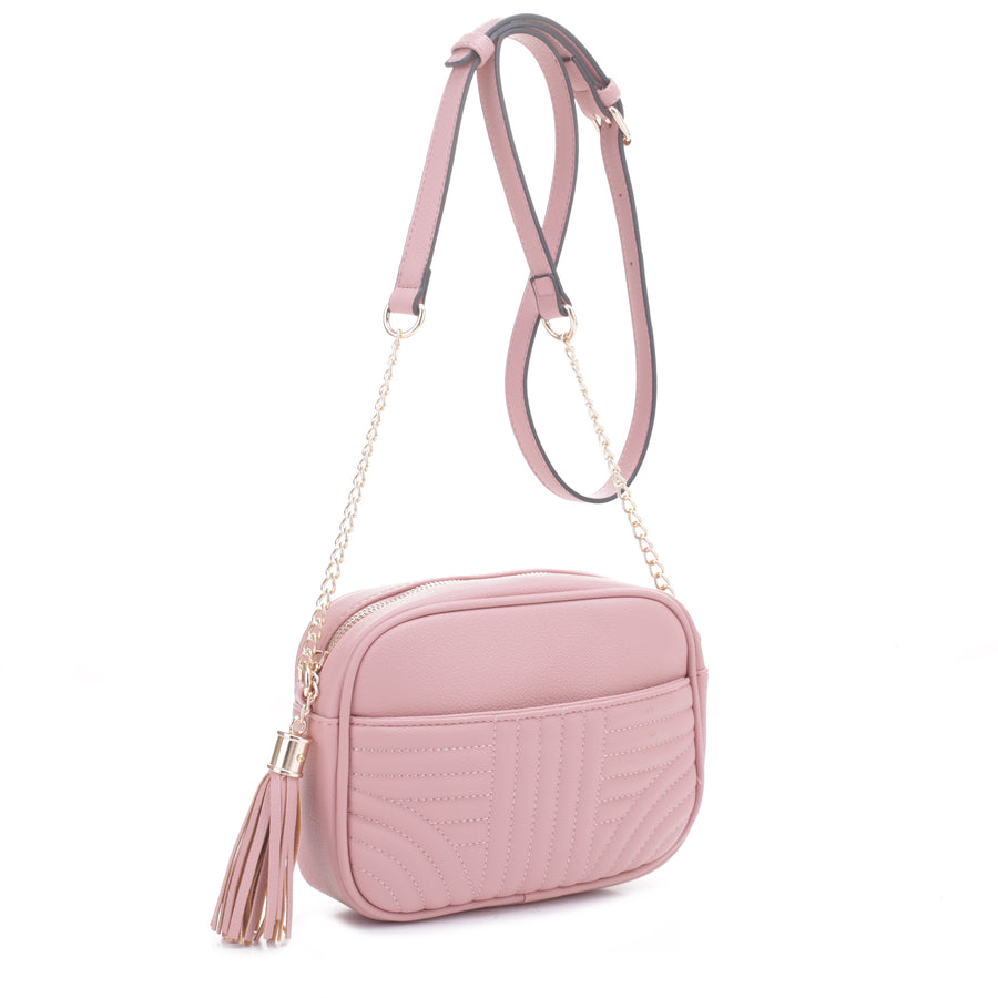 Nora Quilted Crossbody Bag